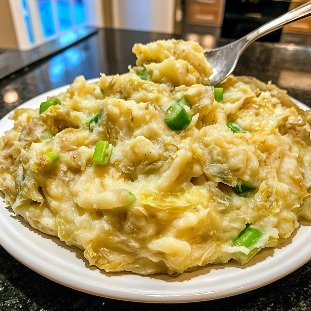 Irischer Kartoffelbrei – Colcannon