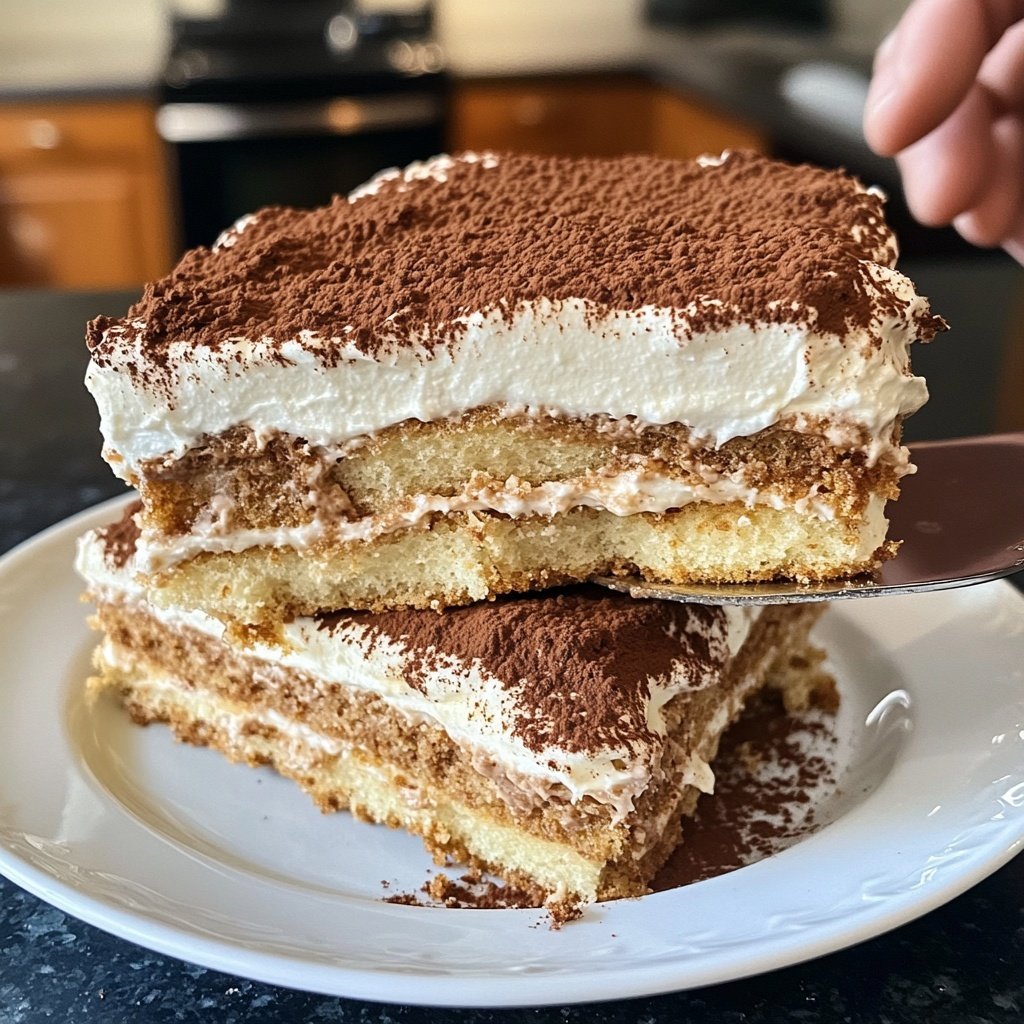 Super einfaches Lebkuchen Tiramisu ohne Ei