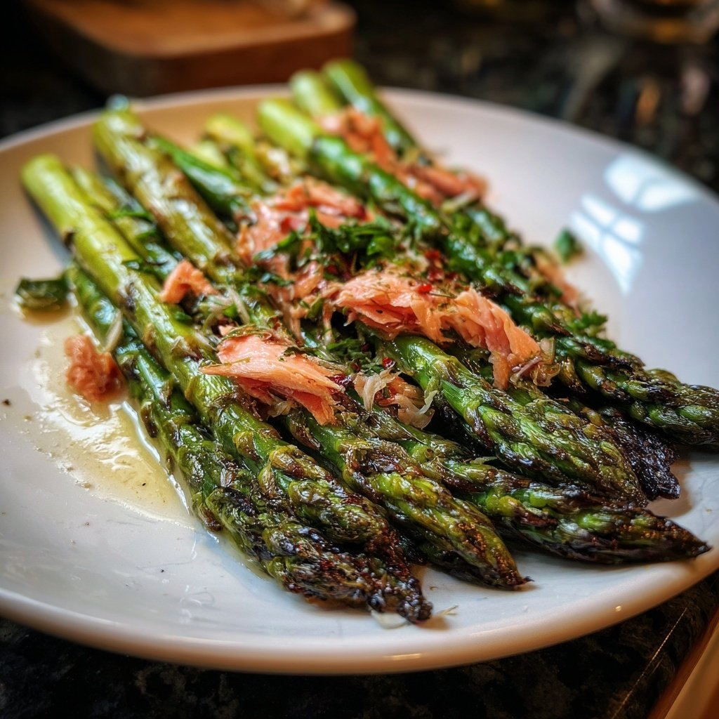 Grüner Spargel Mit Lachs