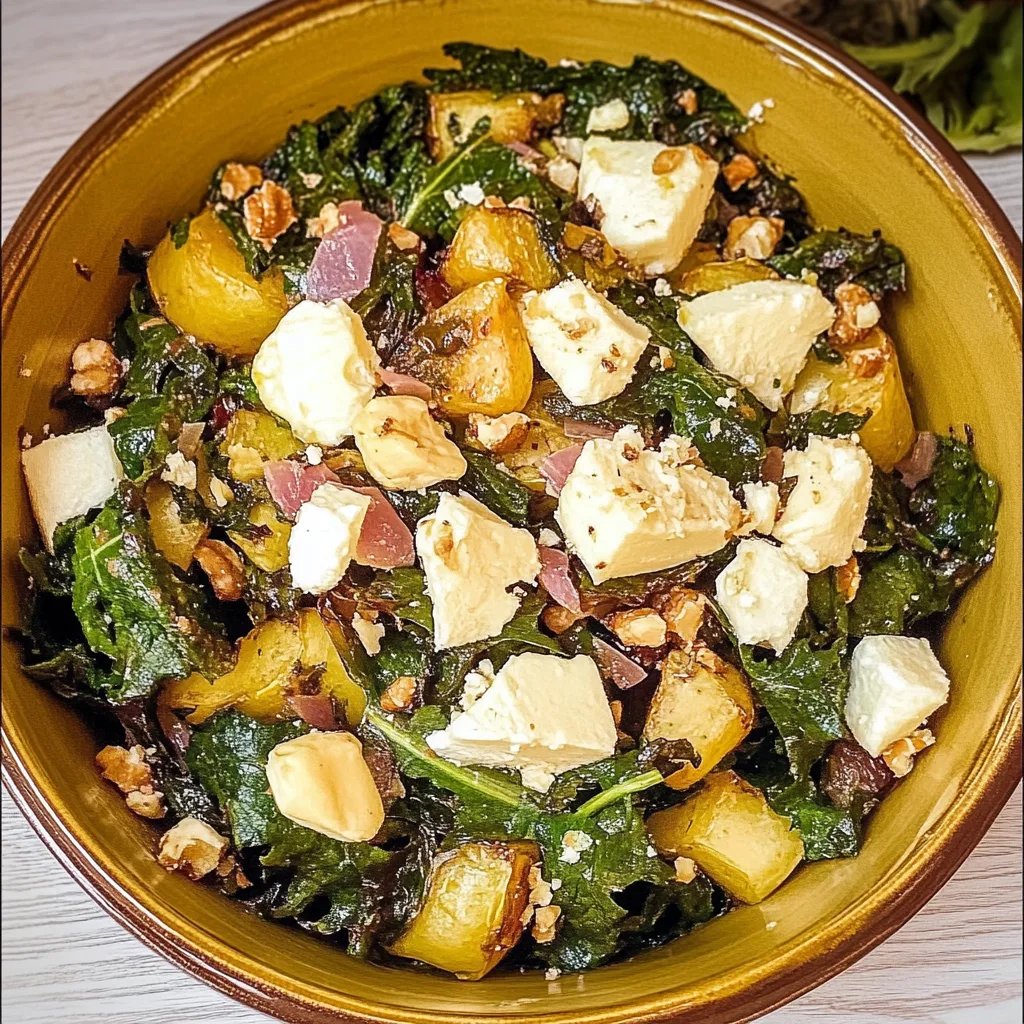 Grünkohl-Salat mit Avocado und Mandeln