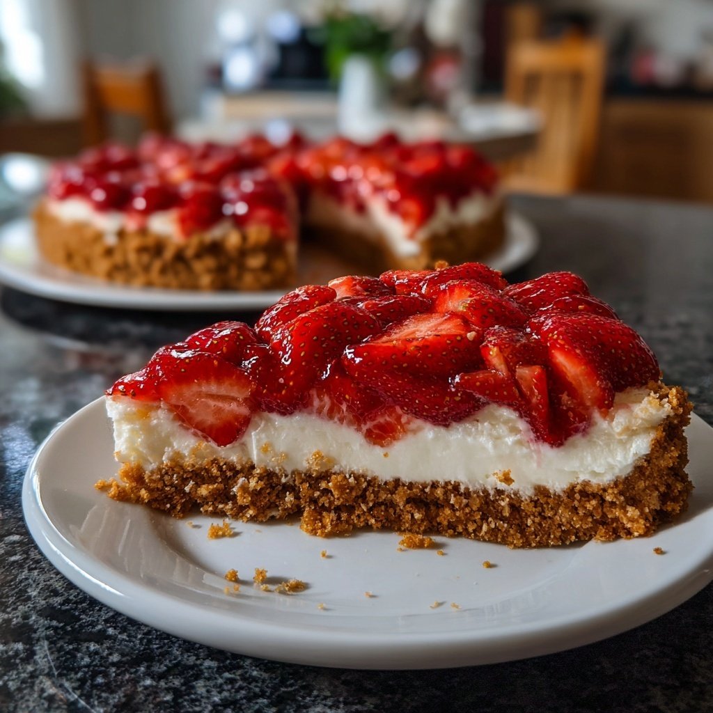 Erdbeer Schmand Kuchen Klassisch