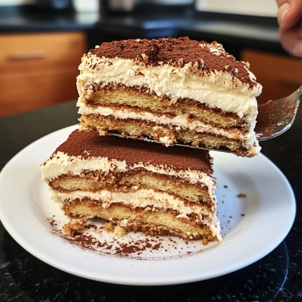 Blaubeer-Tiramisu ohne Alkohol