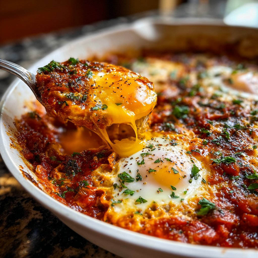 Shakshuka mit Kräutern