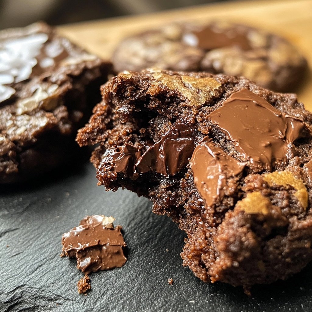 Brownie Cookies Lecker und Hausgemacht