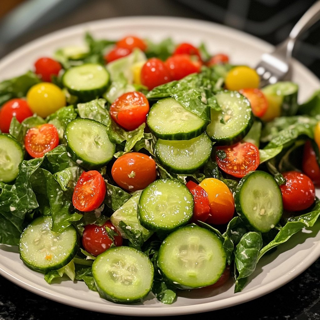 Einfacher Grüner Salat