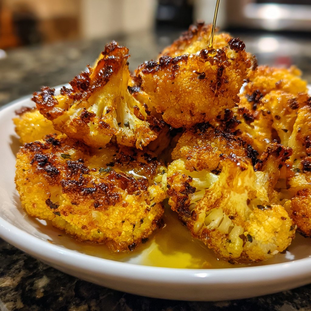 Blumenkohl mit Olivenöl