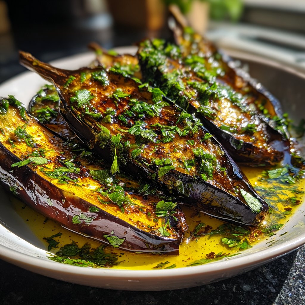 Auberginen mediterran saftig