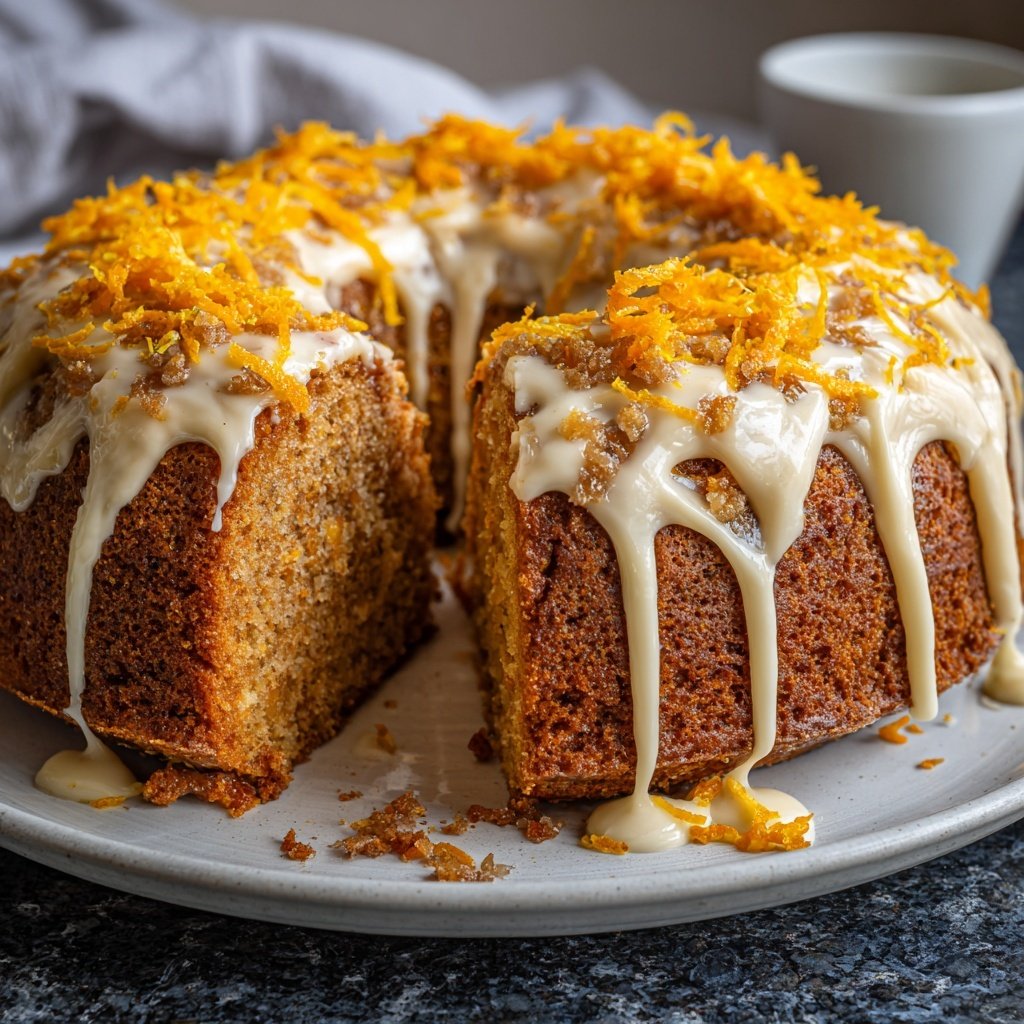 Karottenkuchen Mit Orange